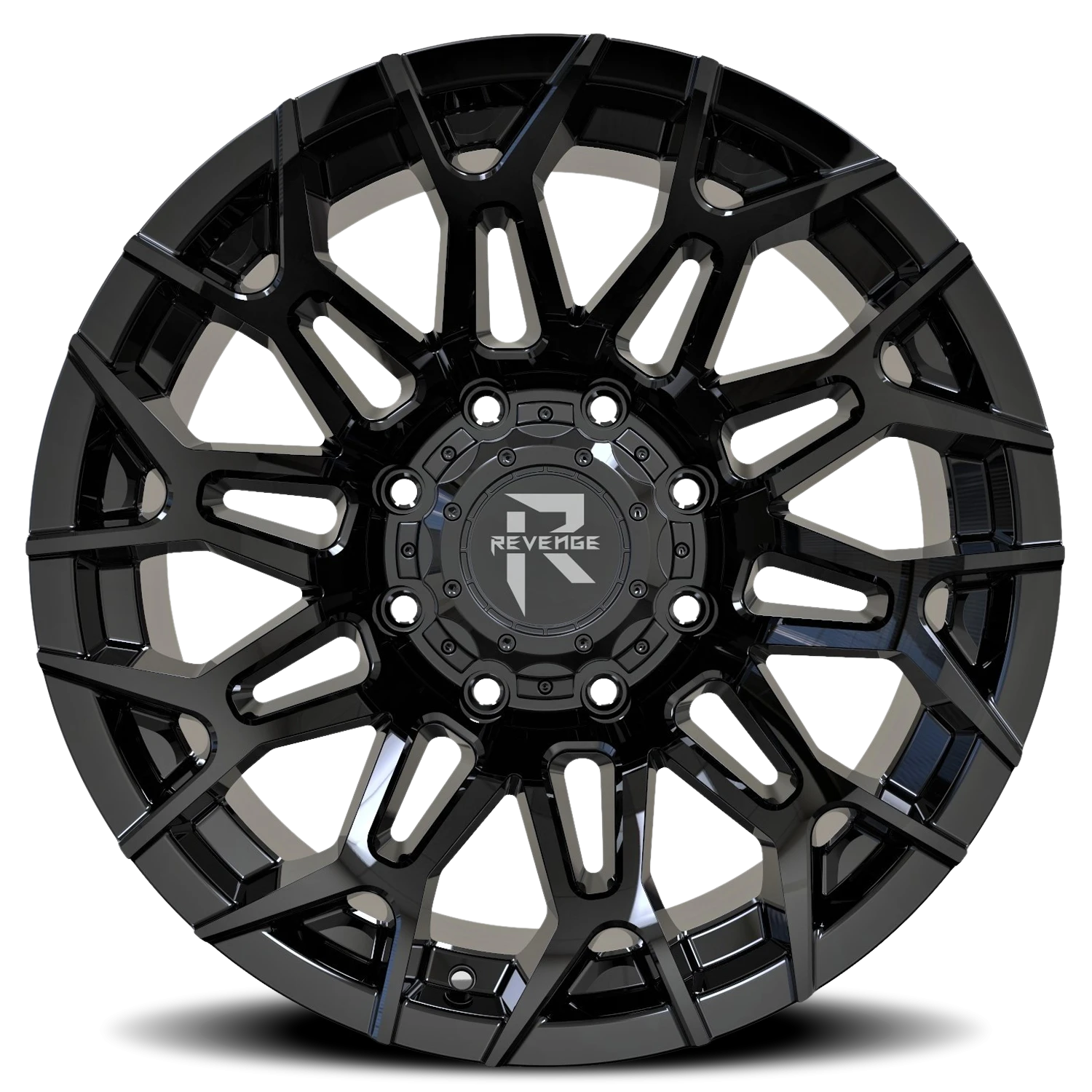 Revenge Offroad RV203 20x10 5x127 -19 Black - Image 3