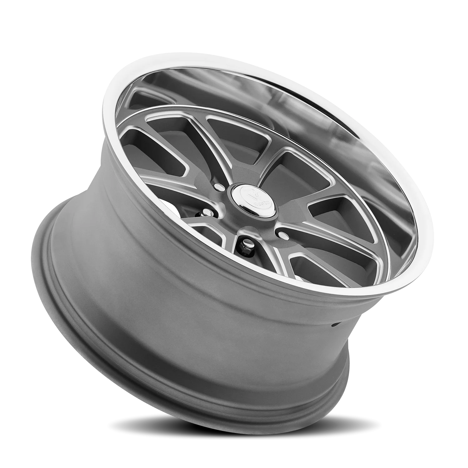 Resto R101 GUN 17x8 5x120.7 +1 Gray - Image 2