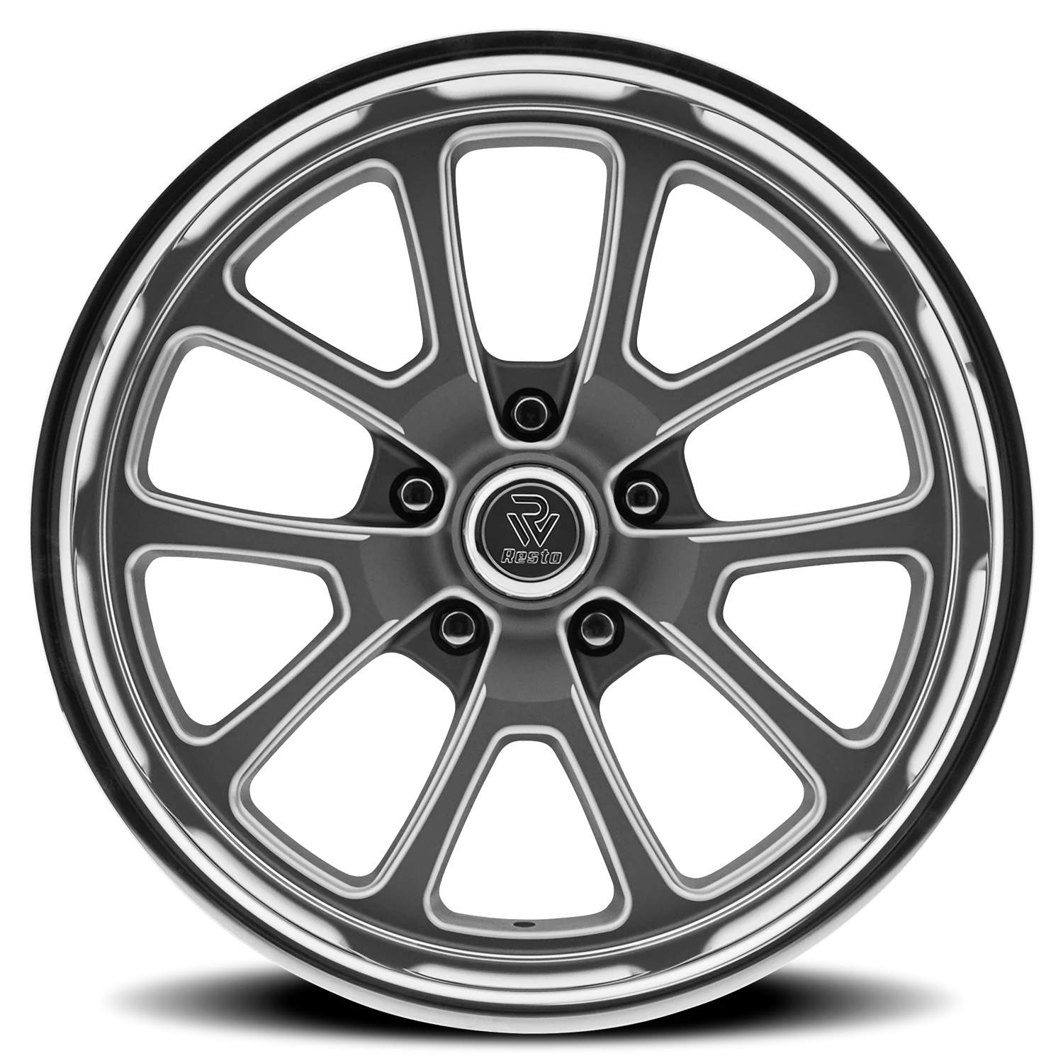 Resto R101 GUN 17x9.5 5x120.7 +1 Gray - Image 3