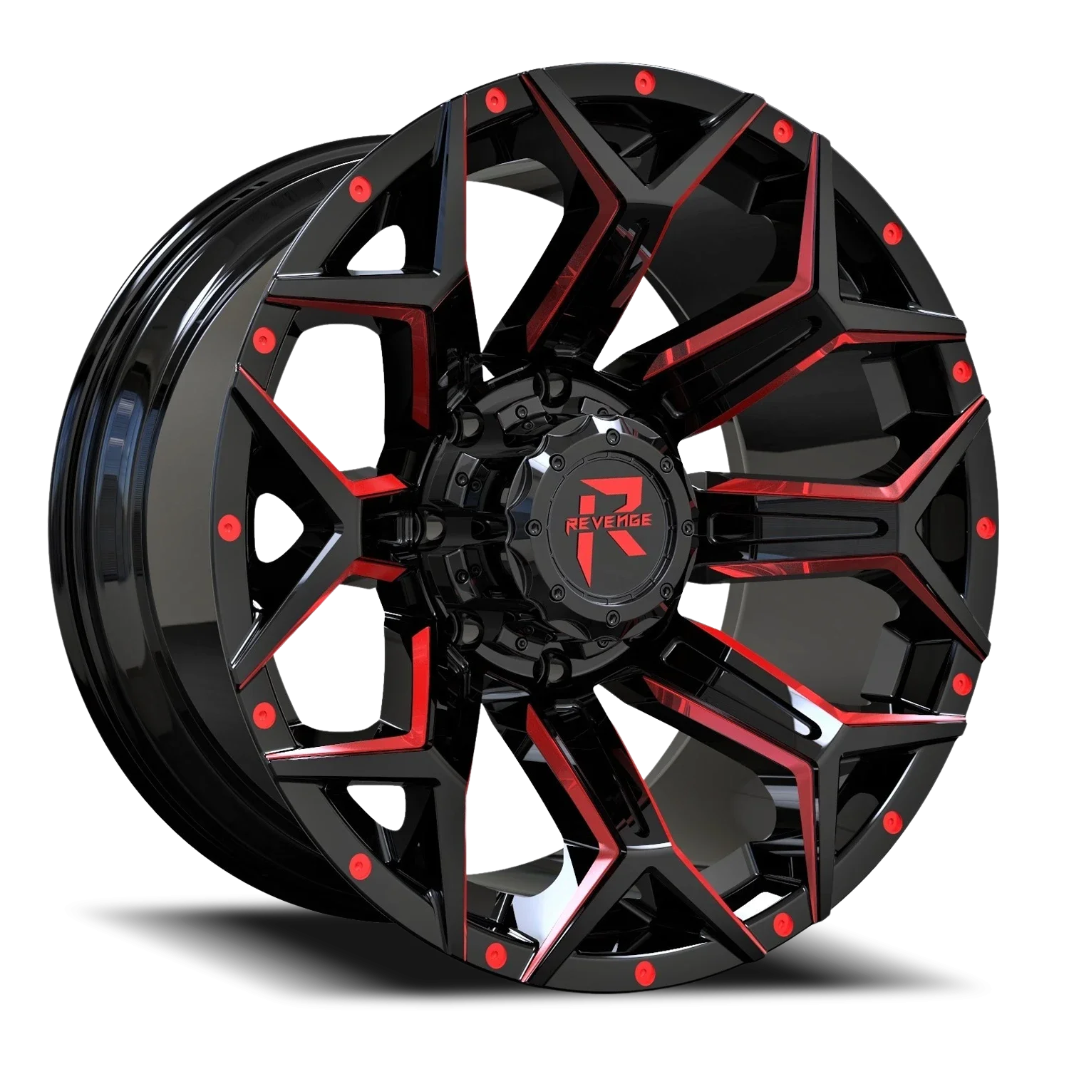 Revenge Offroad RV202 20x9 5x127/5x139.7 Black
