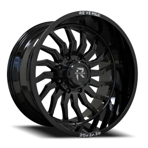 Revenge Offroad RV204 20x12 8x170 -44 Black