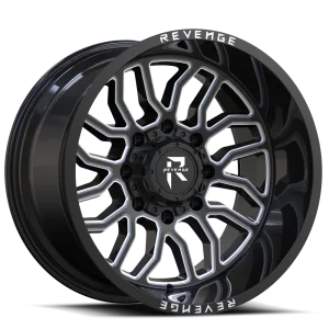 Revenge Offroad RV205 22x12 8x165.1 -44 Black