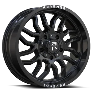 Revenge Offroad RV205 20x9 8x180 +12 Black