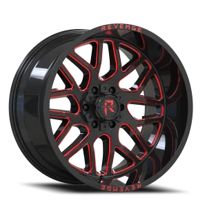 Revenge Offroad RV206 20x10 5x127/5x139.7 -19 Black