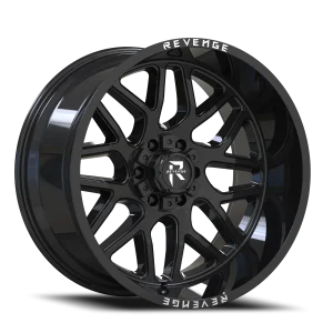 Revenge Offroad RV206 20x9 8x165.1 +12 Black