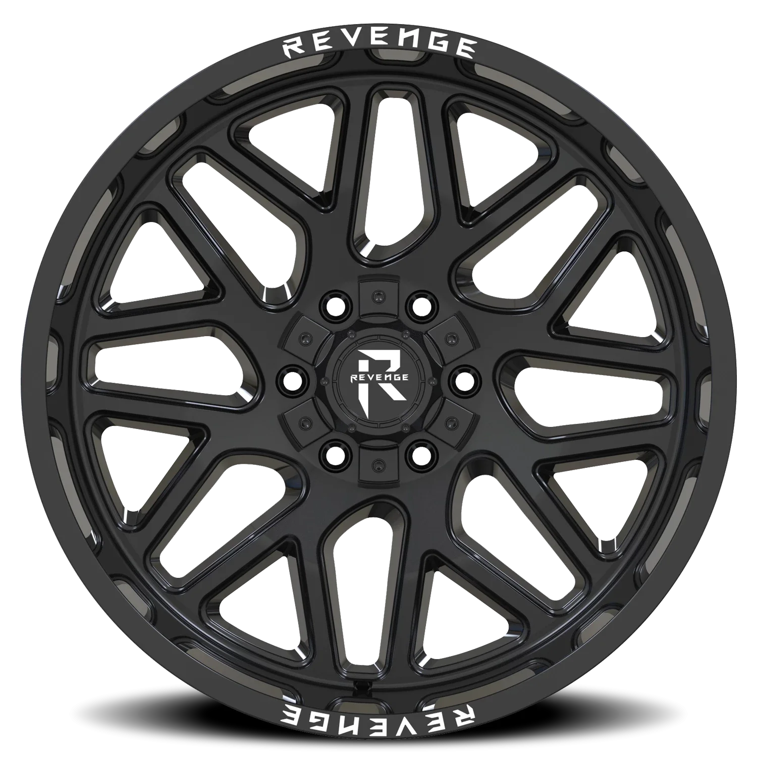Revenge Offroad RV206 20x10 8x170 -19 Black - Image 3