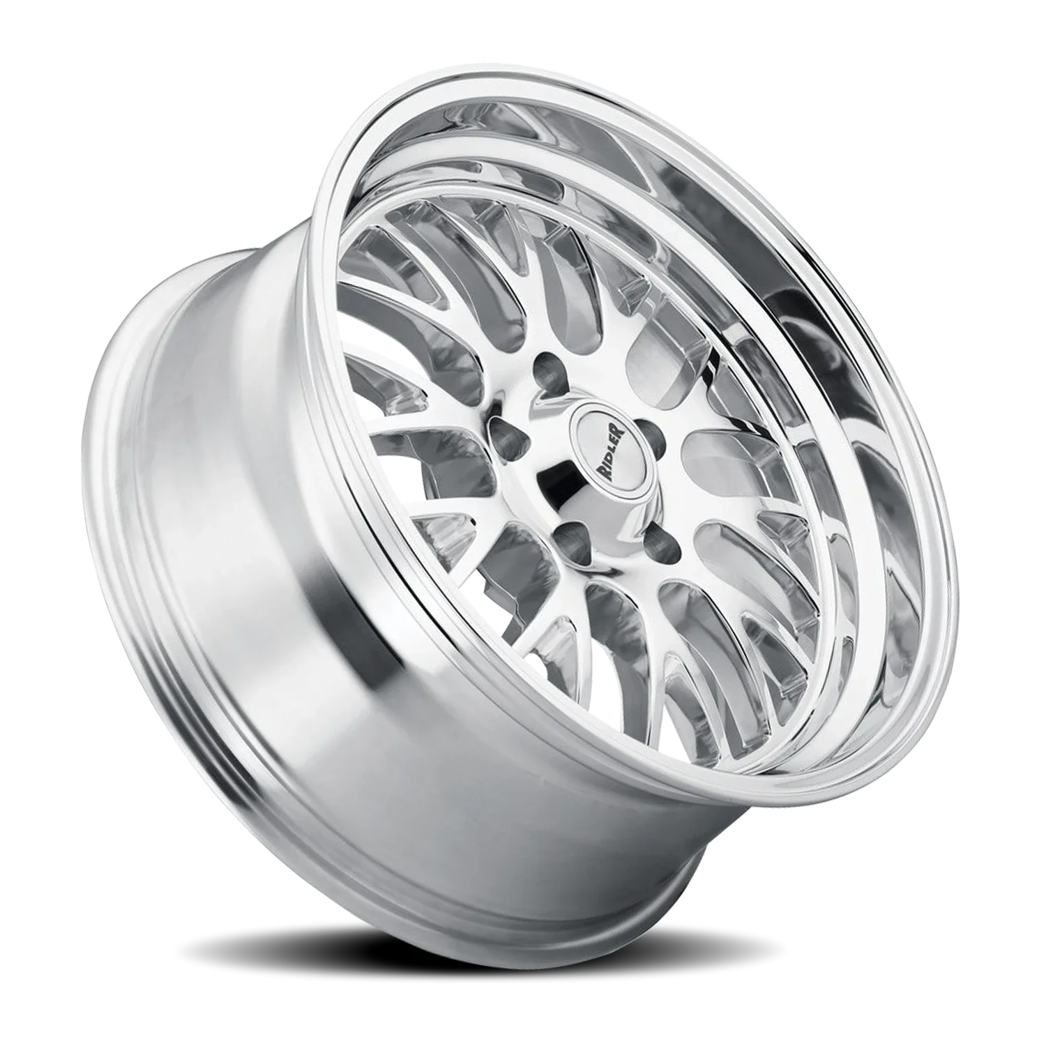 Ridler 607 20x8.5 5x120.65 Polished - Image 2