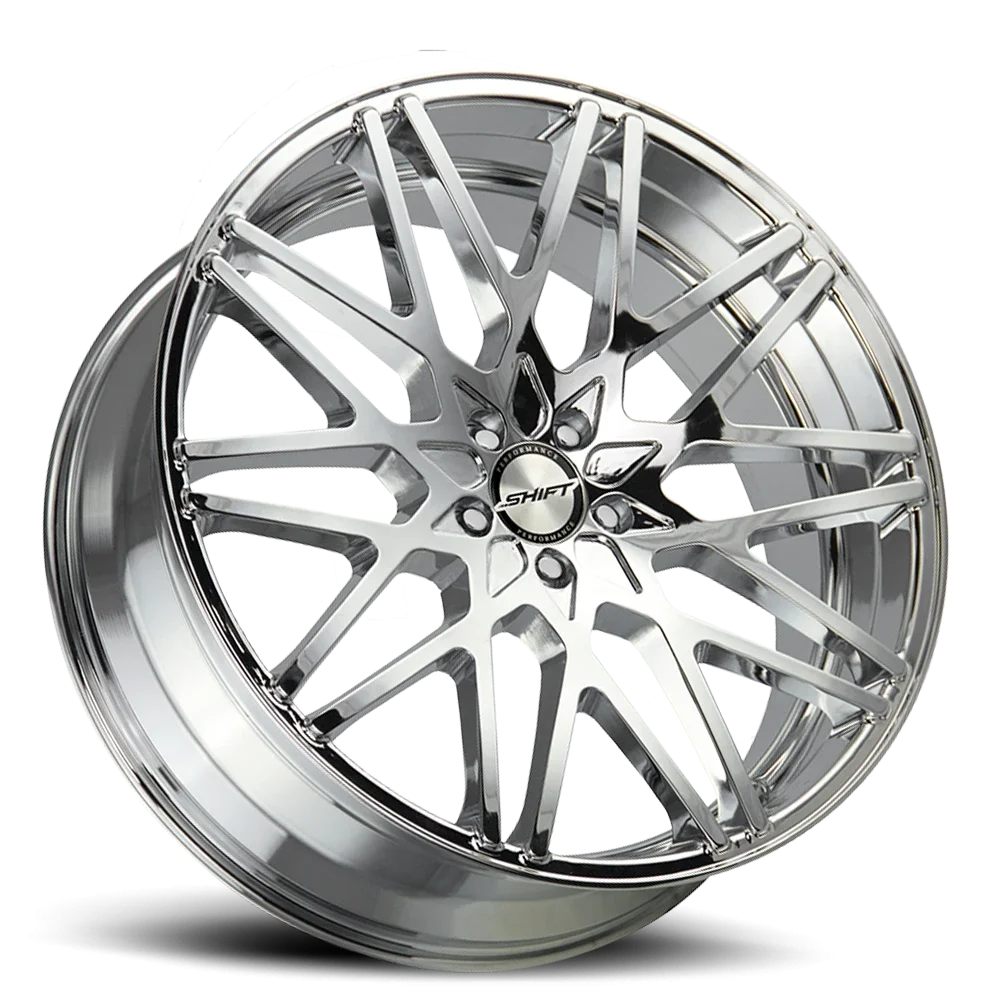 Shift Formula 18x8 5x100/5x114.3 +35 Chrome - Image 2