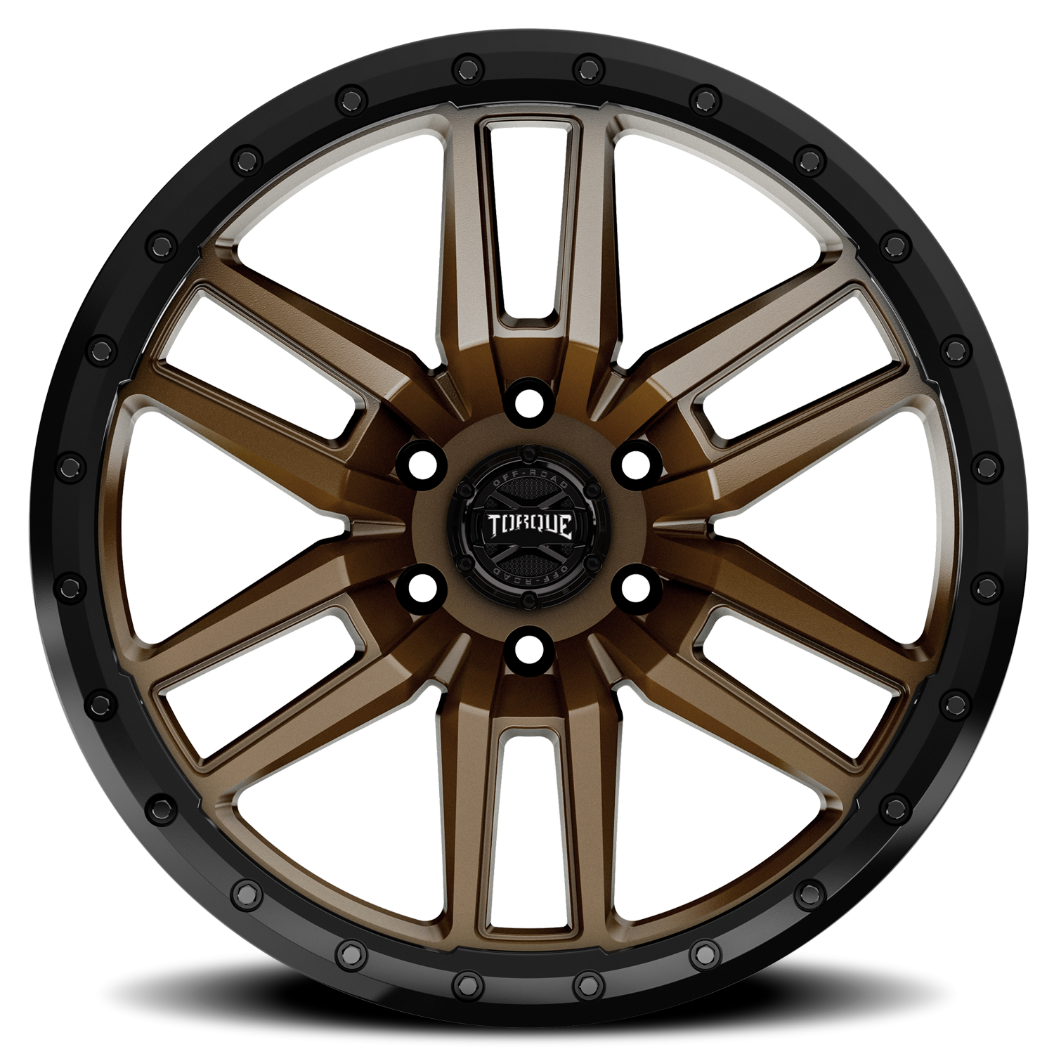 Rough Country Torque Wheels TW411C Pritchett 17x9 6x139.7 0 Bronze