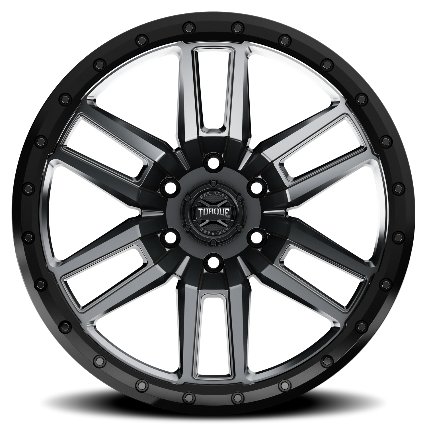 Rough Country Torque Wheels TW411C Pritchett 18x9 6x139.7 -12 Anthracite
