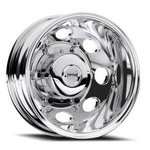 Torque Wheels TW512C Revolver Dually 16x6 6x205 -130 Polished