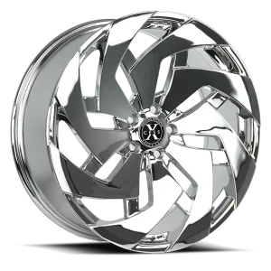 Xcess X04 22x9 5x114.3 +35 Chrome