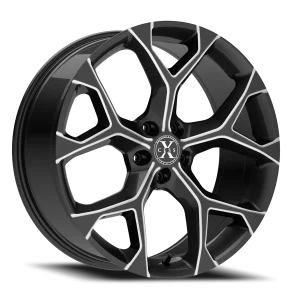 Xcess X05 20x8.5 5x112 +35 Black