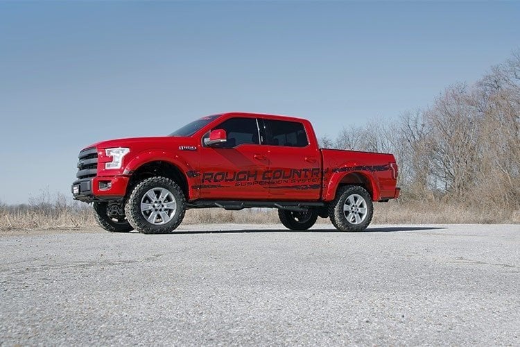 Rough Country 4 Inch Lift Kit M1 Struts/M1 Ford F-150 4WD (2015-2020)