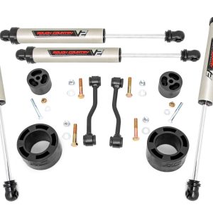 Rough Country 2.5 Inch Leveling Kit Spacers V2 Jeep Gladiator JT 4WD (2024-2026)
