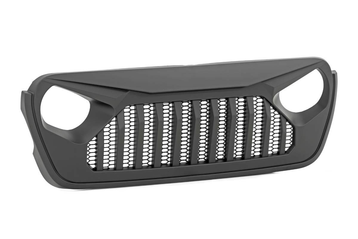 Rough Country Replacement Grille Angry Eyes Jeep Gladiator JT/Wrangler JL 4WD (18-26)