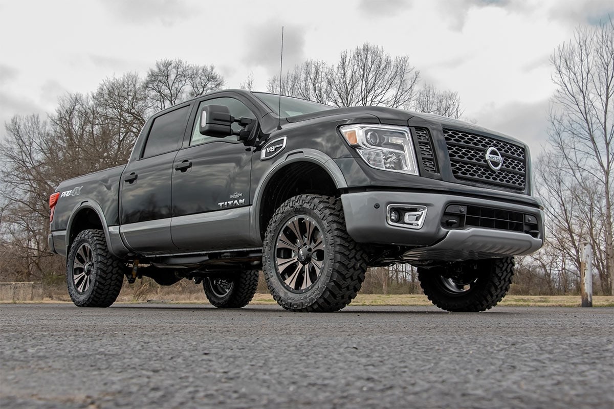 3 Inch Lift Kit | N3 Struts & Shocks | Nissan Titan 4WD (2017-2024) - Image 2