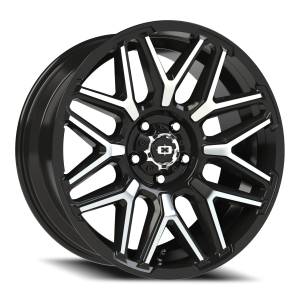 Vision 305 20x9 5x127 -12 Black