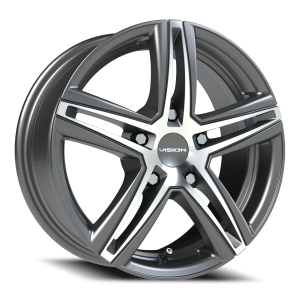 Vision 640 15x6.5 5x114.3 +38 Gunmetal