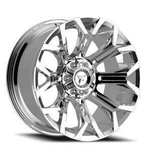 Fittipaldi Offroad Alpha Series 22x12 8x165.1 -44 Mirror Coat Chrome