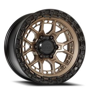Lock Offroad Commando 20x9 6x135 +0 Matte Bronze / Matte Black Ring