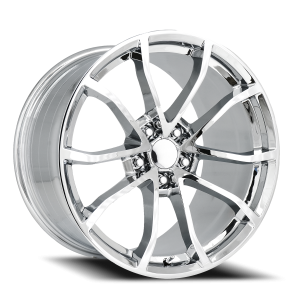 Factory Reproductions FR 25F 20x12 5x120.65 +59 Chrome