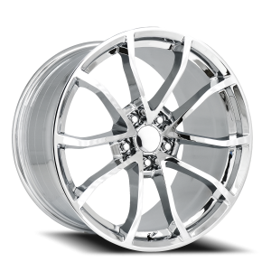 Factory Reproductions FR 25F 19x10 5x120.65 +40 Chrome