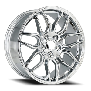 Factory Reproductions FR 401F 19x8.5 5x120 +38 Chrome