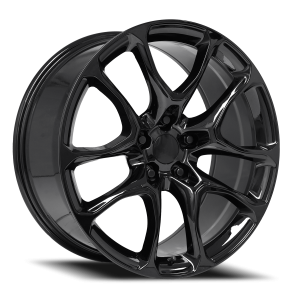 Factory Reproductions FR 551F 20x9 5x127 +35 Black