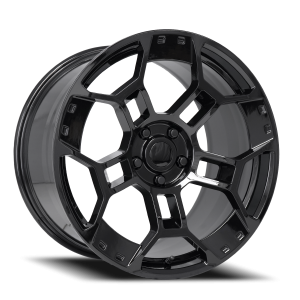 Factory Reproductions FR 701F 19x10 5x114.3 +35 Black