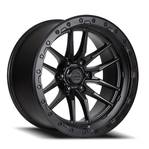 Lock Offroad Krawler 18x9 5x127 +1 Matte Black / Matte Black Ring