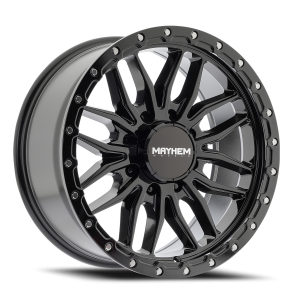 Mayhem Vector 17x9 8x165.1 +18 Black