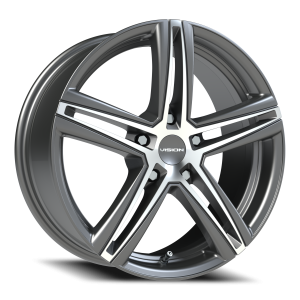 Vision 640 17x7.5 5x108 +40 Gunmetal
