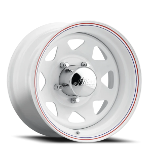 Allied 80 White 8 Spoke 15x7 5x127 White