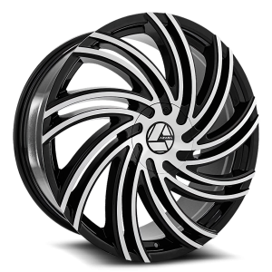 Azara AZA-514 24x9 6x135 +25 Black
