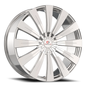 Cavallo CLV-49 24x9 5x115 +18 Nano Chrome