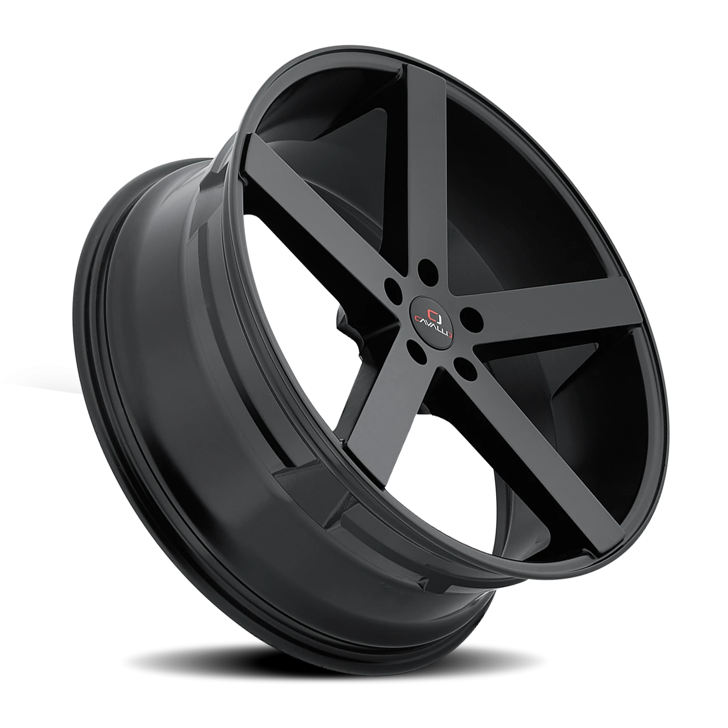 Cavallo CLV-5 20x8.5 5x120 +35 Black - Image 2