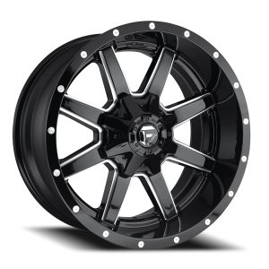 Fuel Maverick 20x12 8x165.1 -44 Black