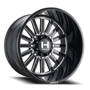 Hostile Titan H127 BC 22x10 8x170 -25 Blade Cut / Milled