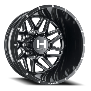 Hostile Sprocket Dually H401 BC 20x8.25 8x200 -221 Blade Cut / Milled