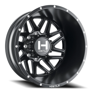 Hostile Sprocket Dually H401 AB 22x8.25 8x165.1 -221 Asphalt