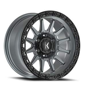KG1 Forged Adrenaline KO105F 17x9 8x165.1 -12 Matte Anthracite / Black Ring