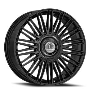 Luxxx Alloys 27 22x9 5x115 +35 Black