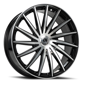 Luxxx Alloys 40 20x8.5 5x114.3 +35 Black