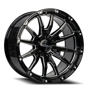 Anthem Off-Road Talon GBM 20x10 +-24 6x135 Gloss Black / Milled Edges