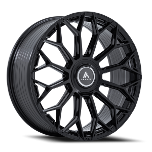 Asanti Black Label Envoy AB051BX 24x10 +20 6x139.7 Gloss Black