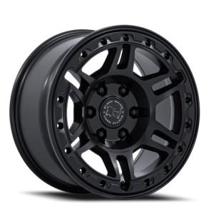 Black Rhino Vanguard 17x8.5 6x130 +25 Black