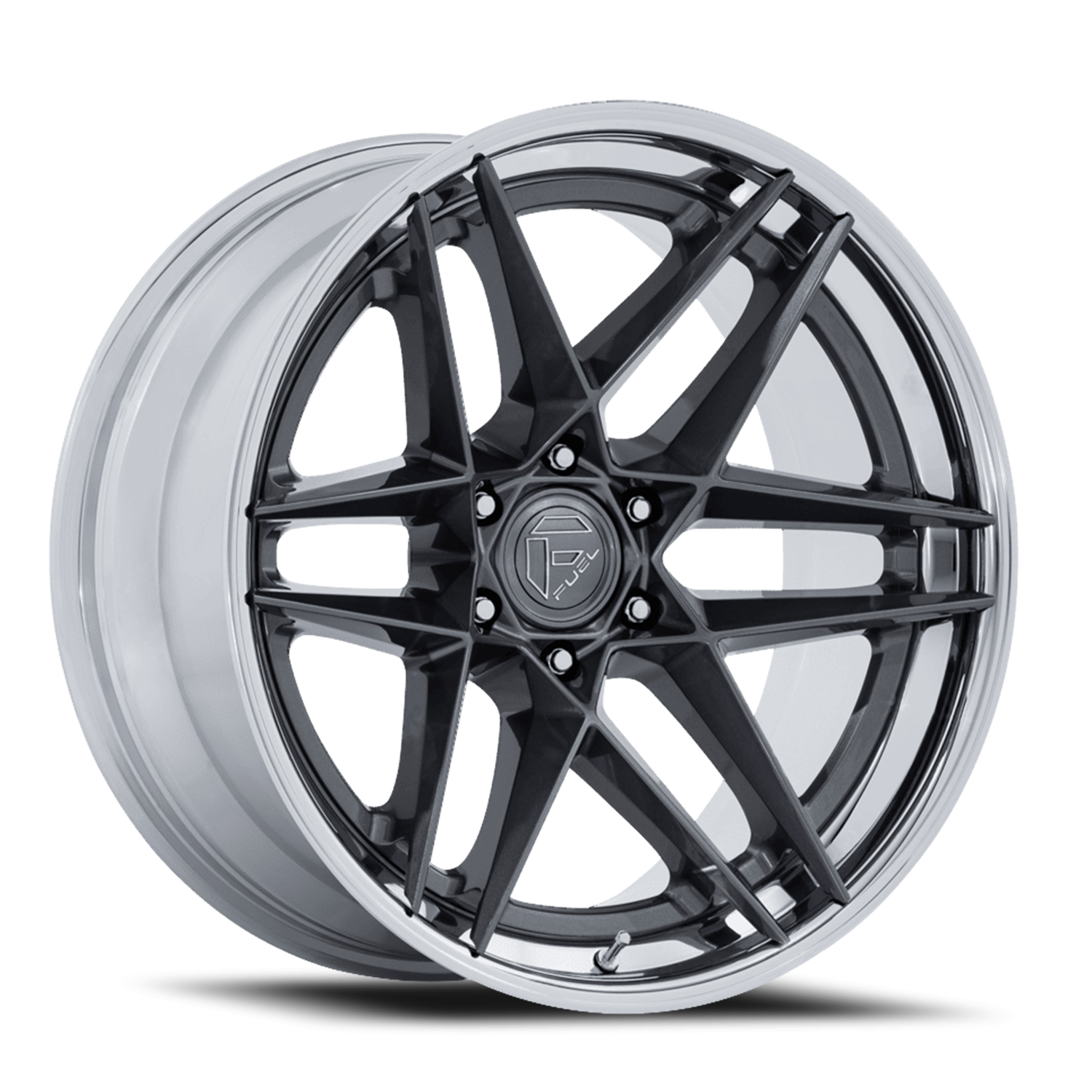 Fuel Flight 22x10 6x135 -18 Gunmetal