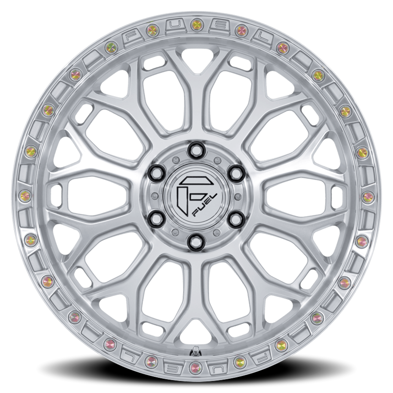 Fuel Talon 17x9 5x127 +1 Silver - Image 3