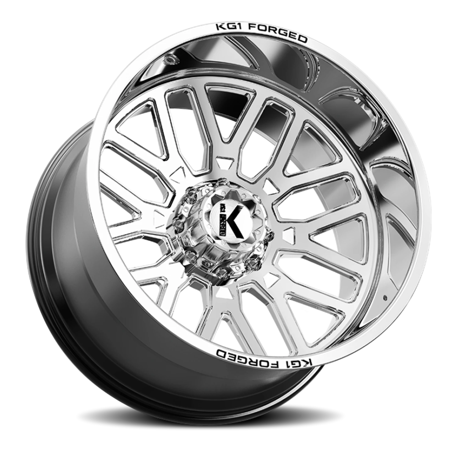 KG1 Forged Heathen KC017 24x12 8x170 -44 Polished - Image 2